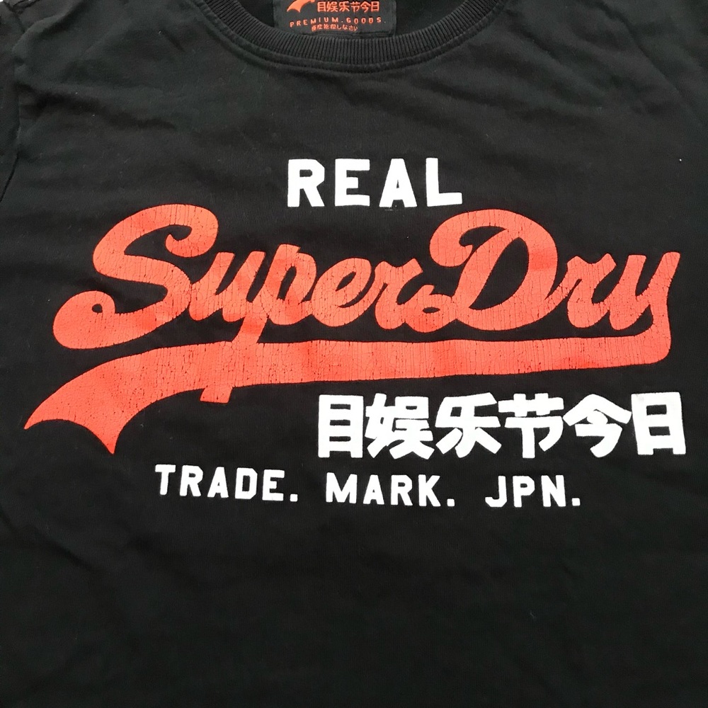 Real super dry black t shirt.  From their vintage collection.  Beautiful shirt